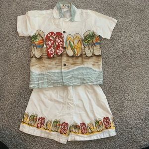 Ky’s Hawaiian boys outfit size 4